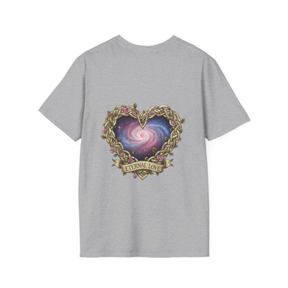 Unisex Softstyle T-Shirt infinity heart alante y atras
