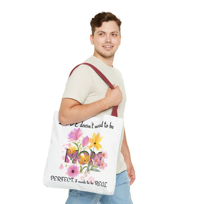 Love Is Real Inspirational Carryall Tote Bag