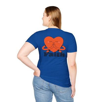 Unisex Softstyle T-Shirt - Faith, Love, Prayer