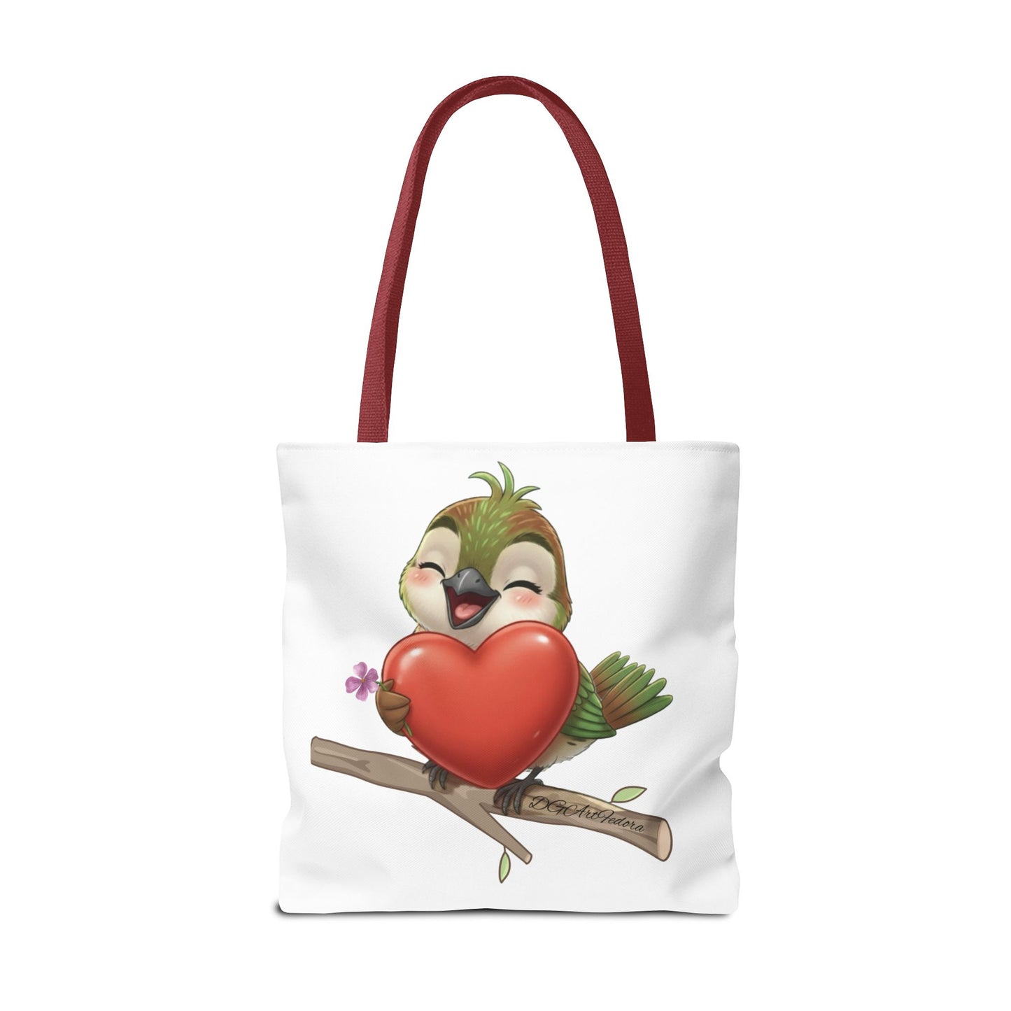 Tote Bag (AOP) - Ciguita Hugging Heart