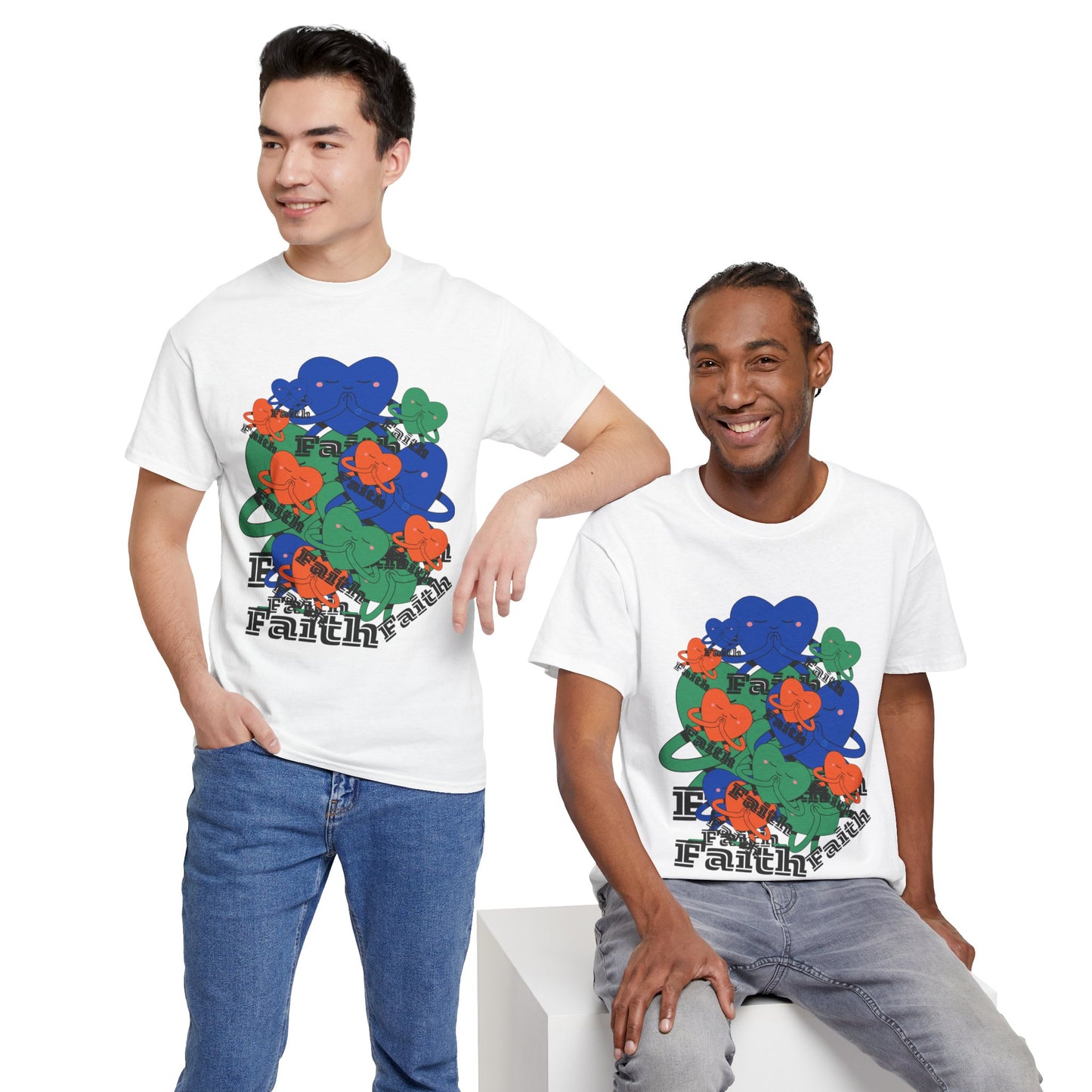 Unisex Heavy Cotton Tee - United in Faith