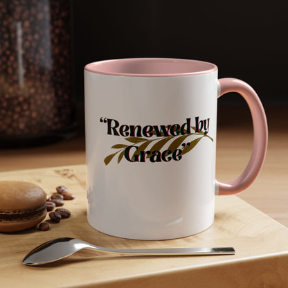 Accent Coffee Mug - Renewed by Grace