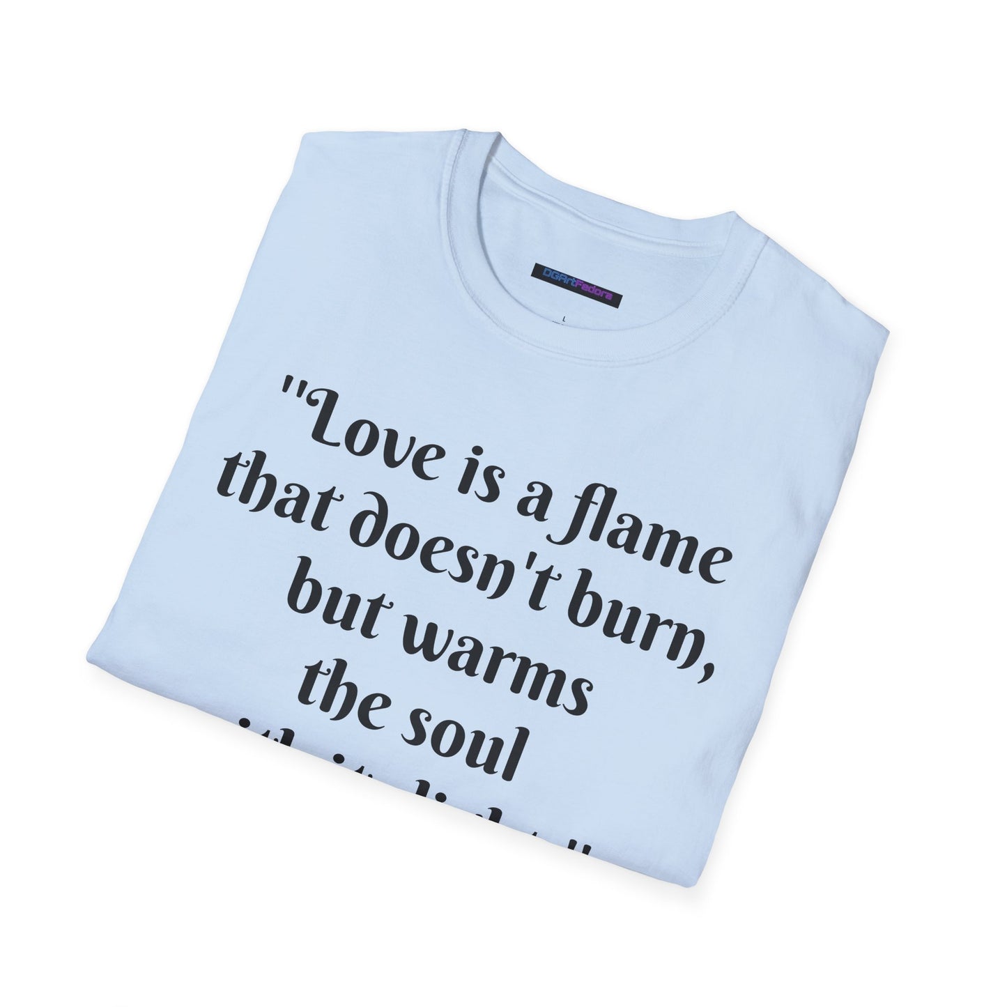 Love is a Flame Unisex Tee