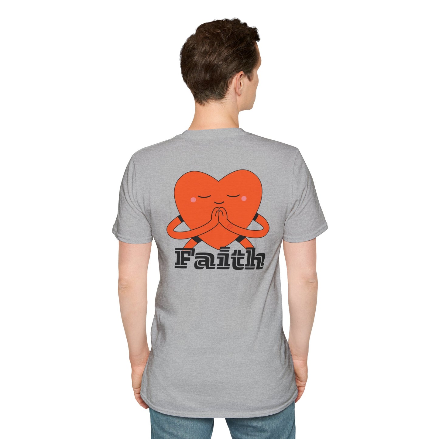 Unisex Softstyle T-Shirt - Faith, Love, Prayer