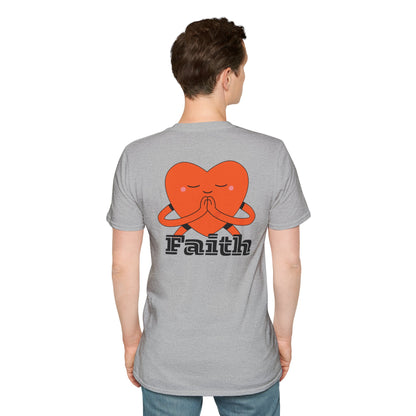 Unisex Softstyle T-Shirt - Faith, Love, Prayer