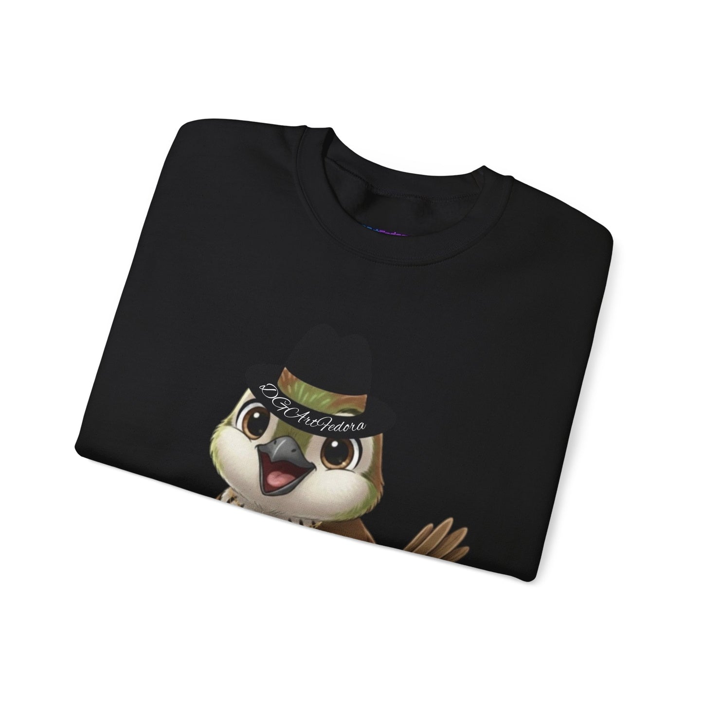 Unisex Heavy Blend Crewneck Sweatshirt Cigüita the Palmchat