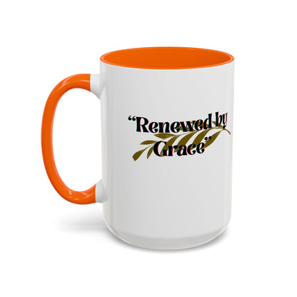 Accent Coffee Mug - Renewed by Grace
