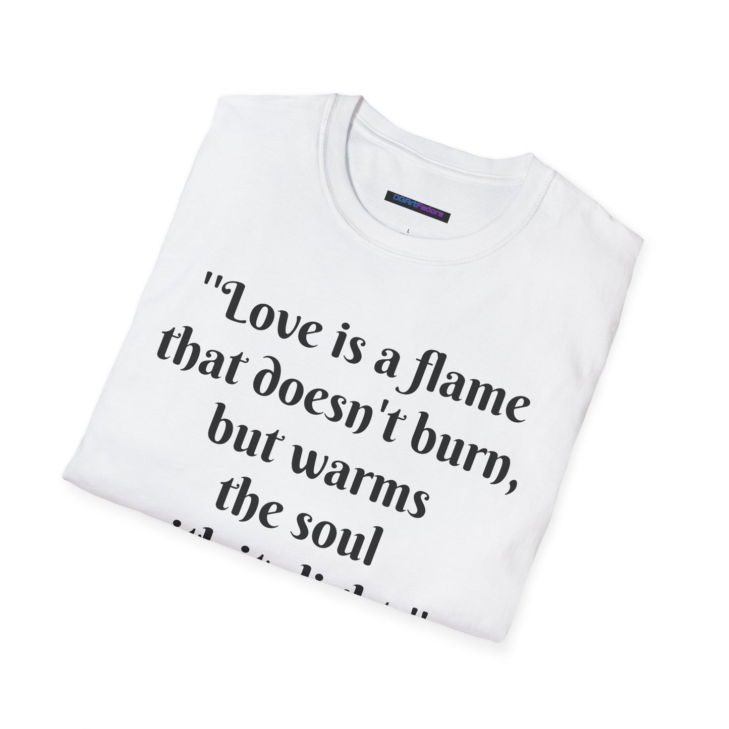 Love is a Flame Unisex Tee