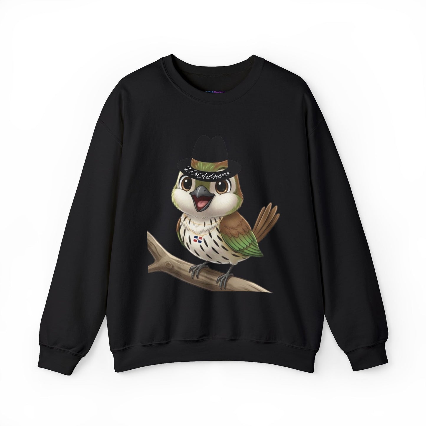 Unisex Heavy Blend Crewneck Sweatshirt Cigüita the Palmchat