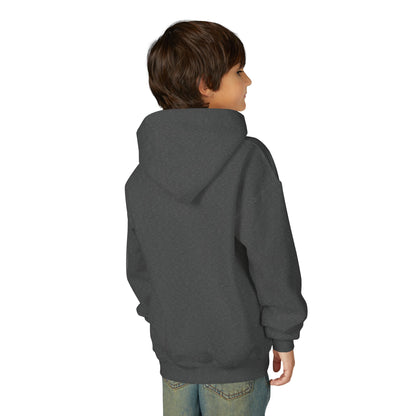 Youth Heavy Blend Hooded Sweatshirt Cigüita the Palmchat