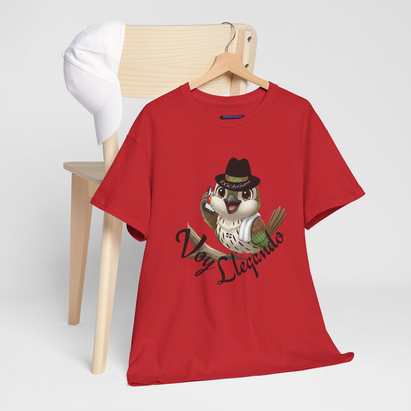 Unisex Heavy Cotton Tee - Voy Llegando