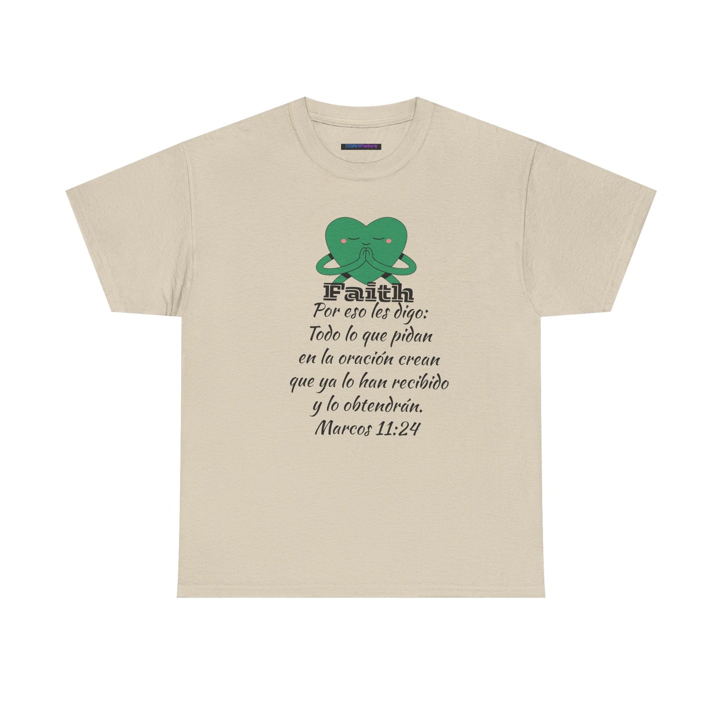 Unisex Heavy Cotton Tee - Fe Marcos 11:24