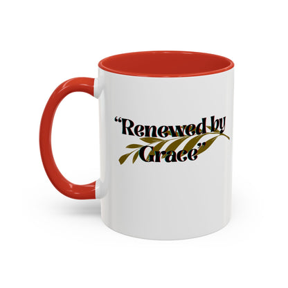 Accent Coffee Mug - Renewed by Grace