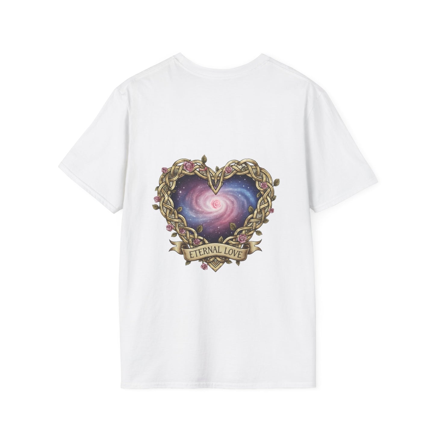 Unisex Softstyle T-Shirt infinity heart alante y atras