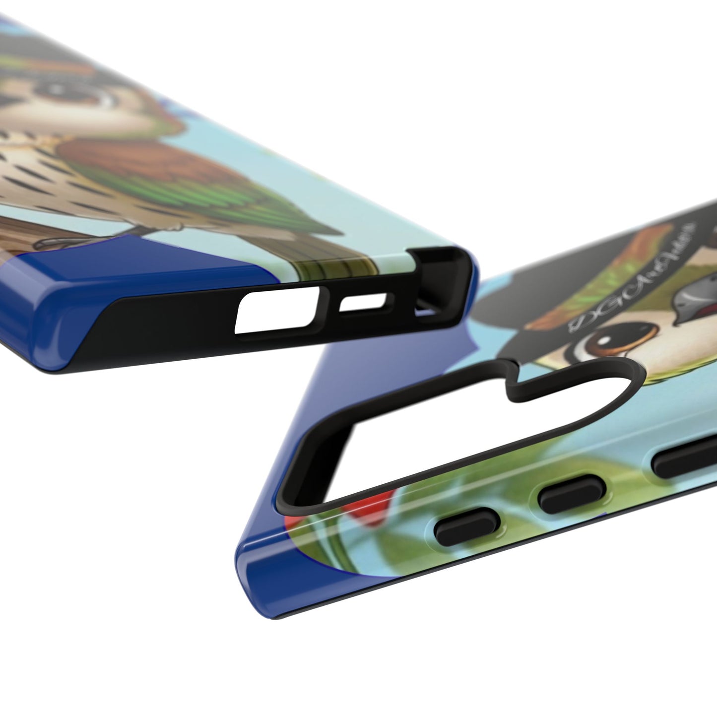 Tough Phone Case -  - Matte & Glossy Options - Cigüita Design Blue