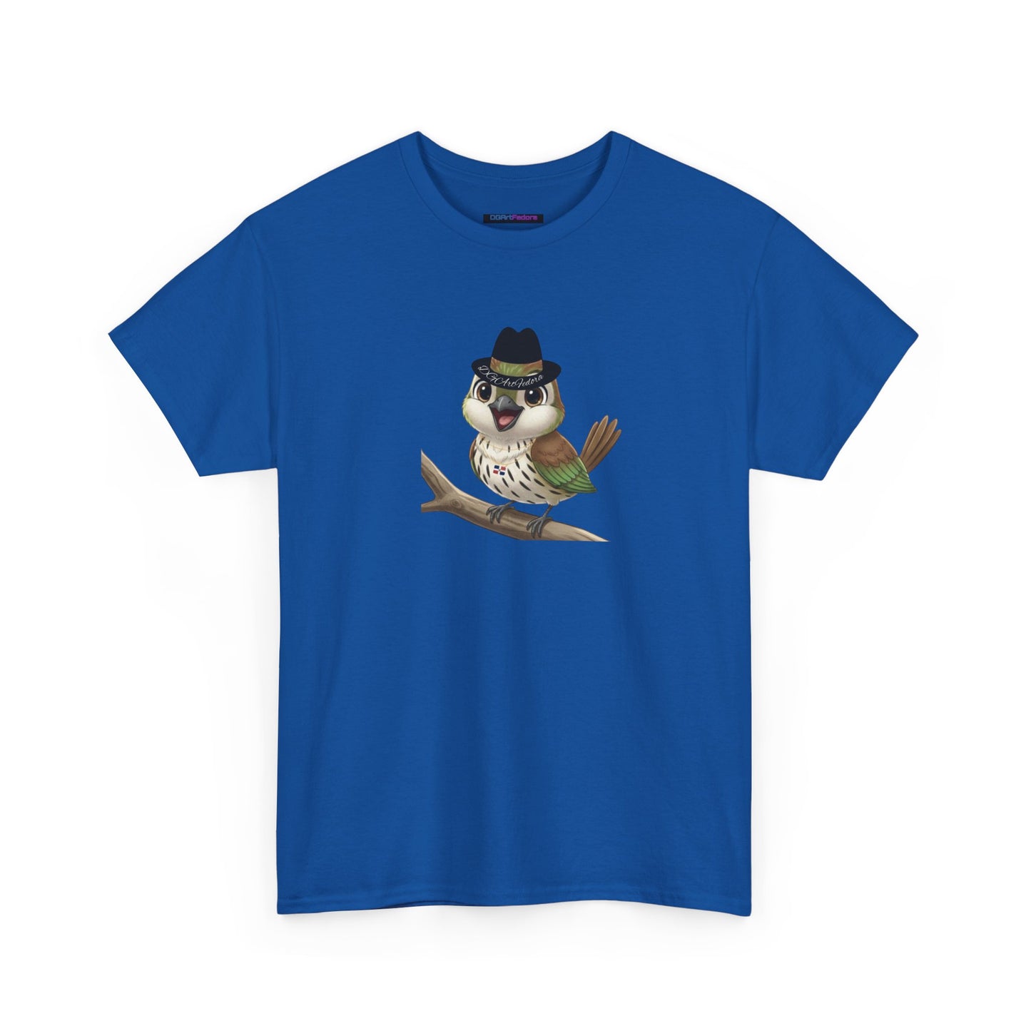Unisex Heavy Cotton Tee Ciguita Chillin' on a Branch