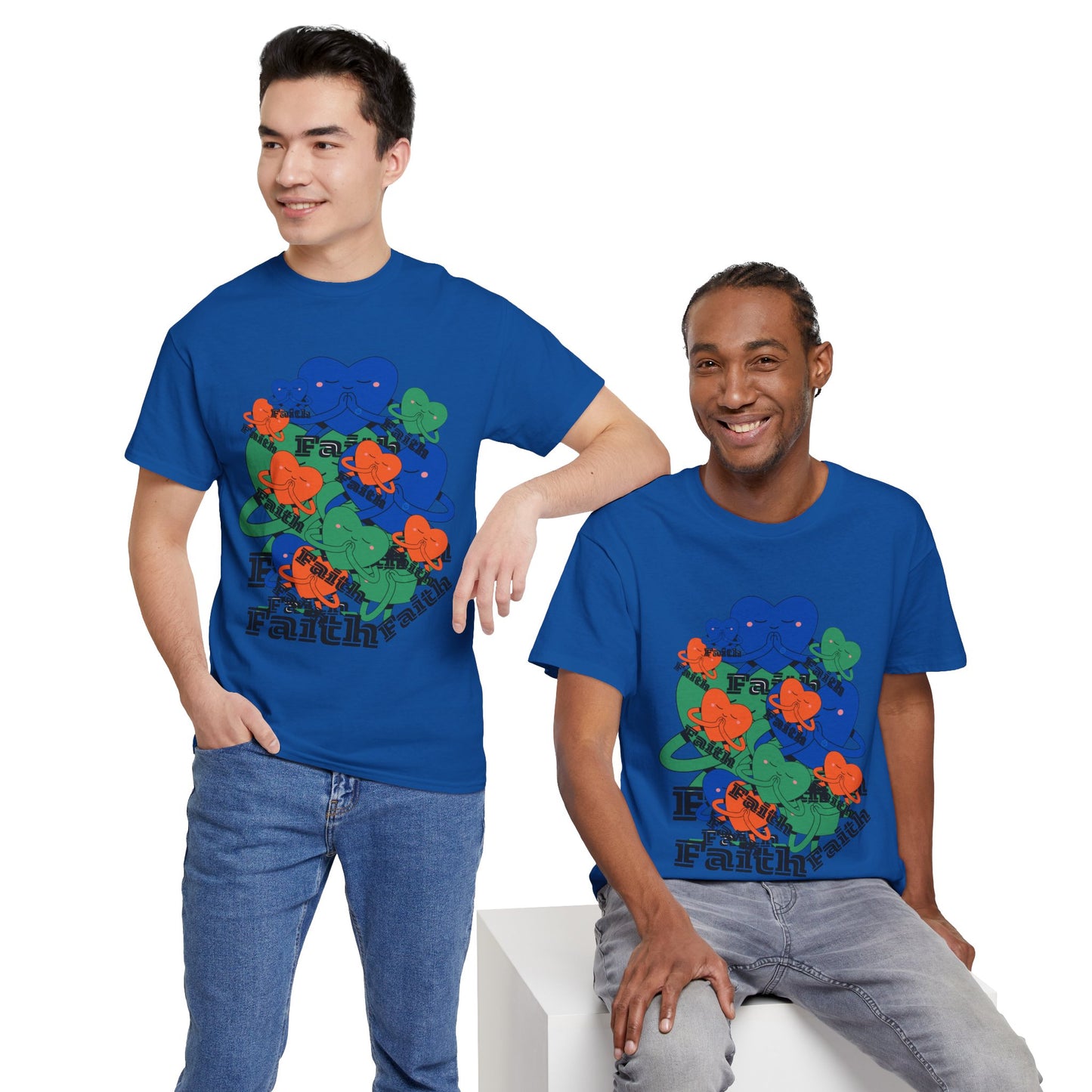 Unisex Heavy Cotton Tee - United in Faith