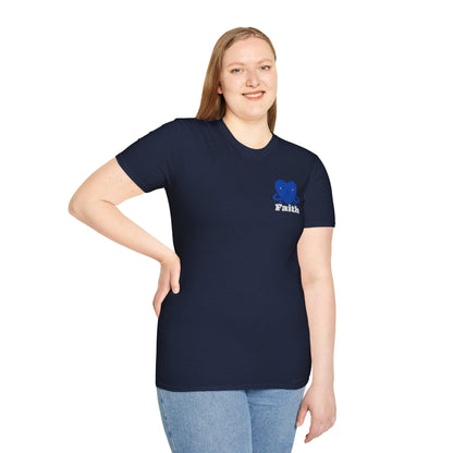 Unisex Softstyle T-Shirt - Heart, Prayer, Faith