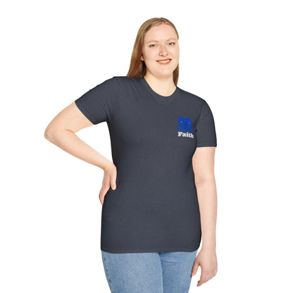 Unisex Softstyle T-Shirt - Heart, Prayer, Faith