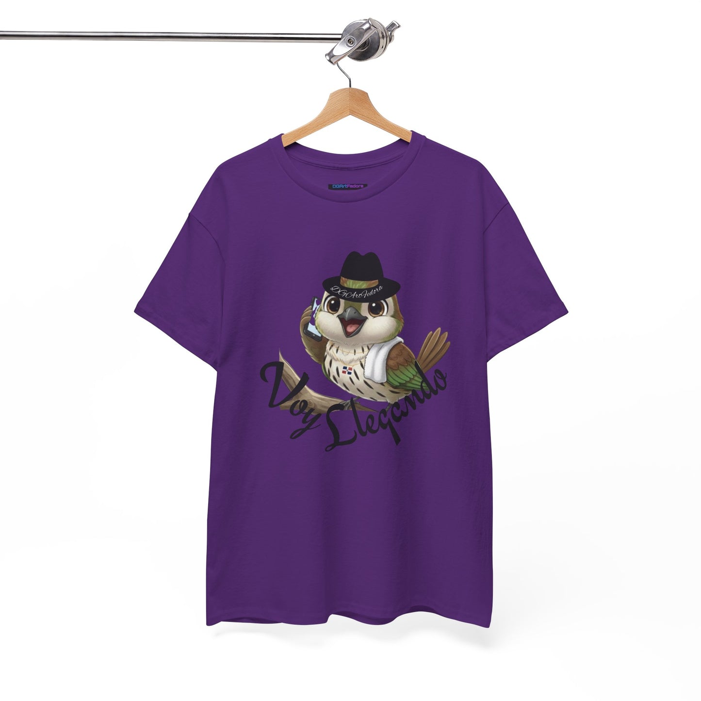 Unisex Heavy Cotton Tee - Voy Llegando