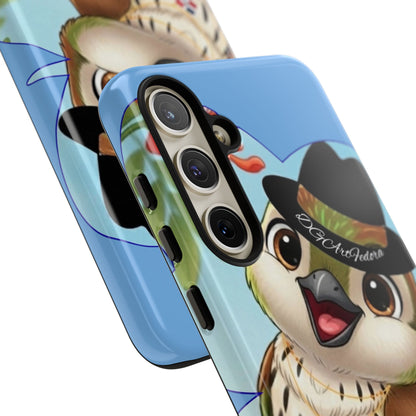 Tough Cases Light Blue Cigüita Design