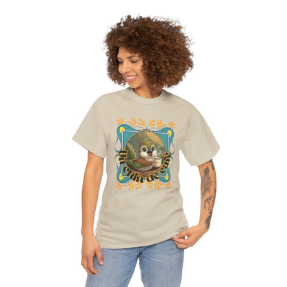Unisex Heavy Cotton Tee - Un Chin de Café