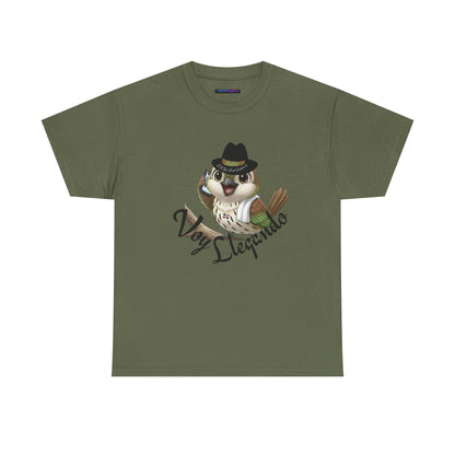 Unisex Heavy Cotton Tee - Voy Llegando