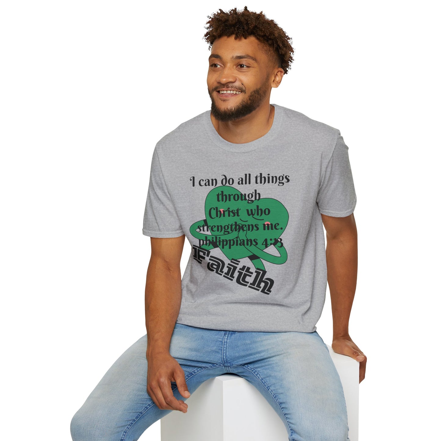 Unisex Softstyle T-Shirt - Philippians 4:13
