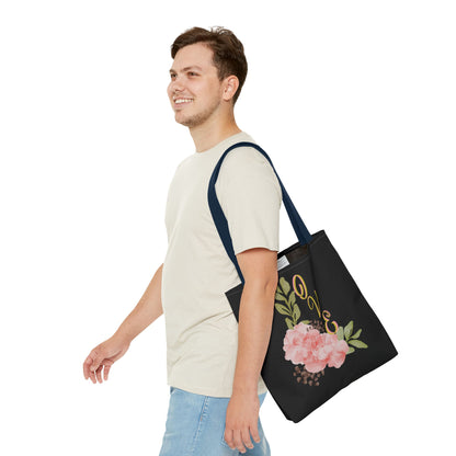 Floral “Love” Design - Tote Bag