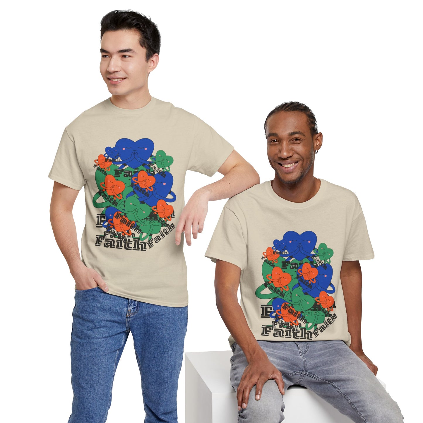 Unisex Heavy Cotton Tee - United in Faith