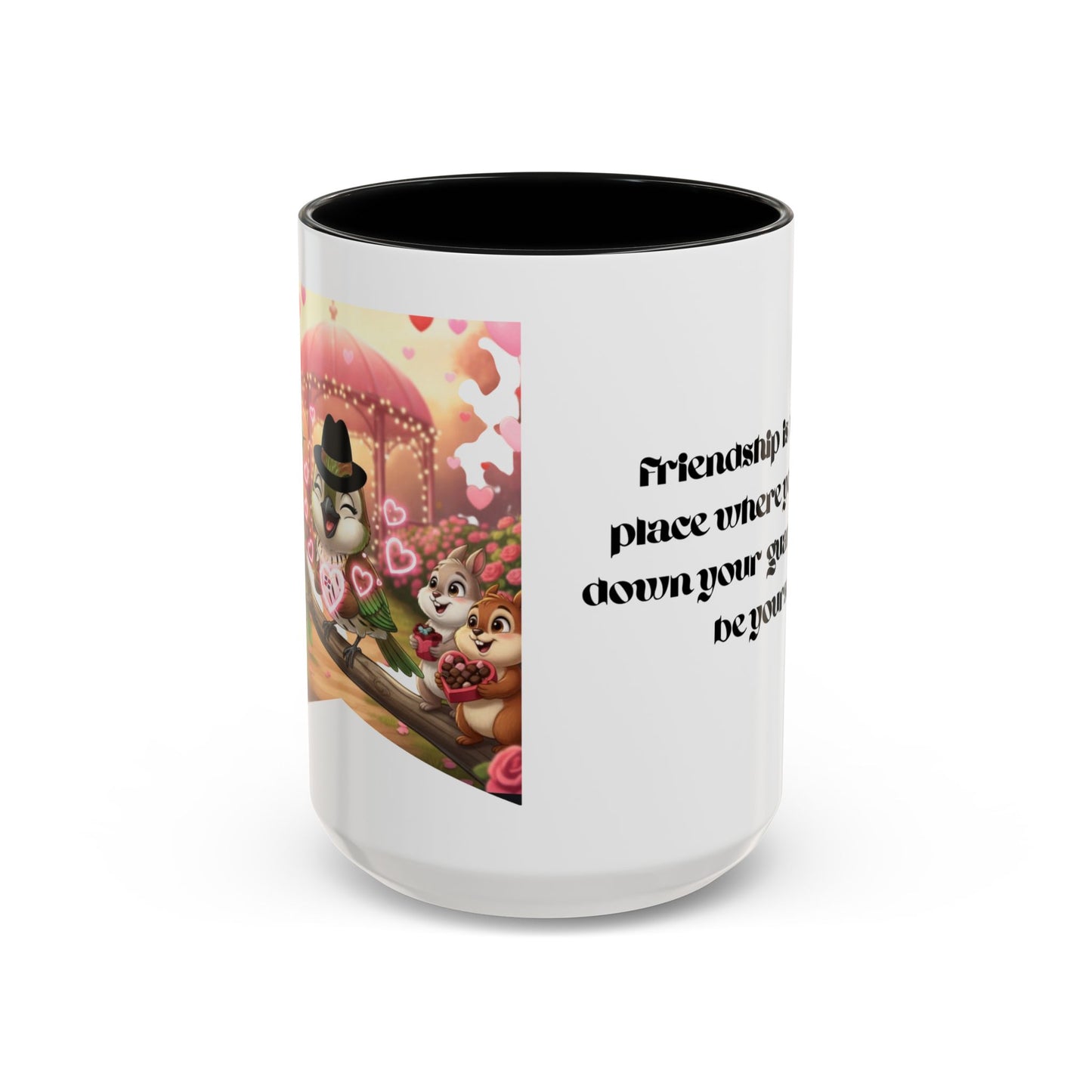 Cigüita Friendship Mug – A Safe Place to Be Yourself (11, 15oz)