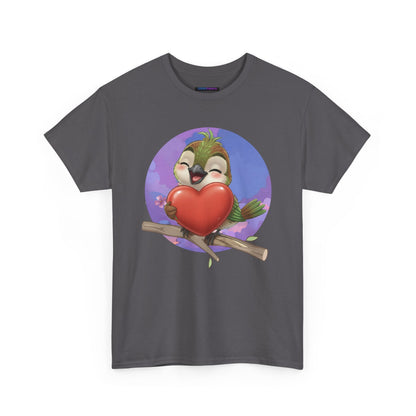 Unisex Heavy Cotton Tee Ciguita Hug your Heart