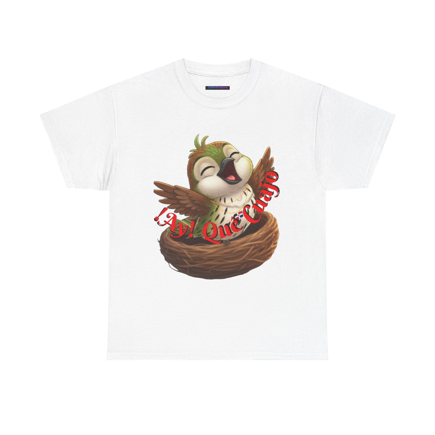 Unisex Heavy Cotton Tee !Ay! Qué Cuajo