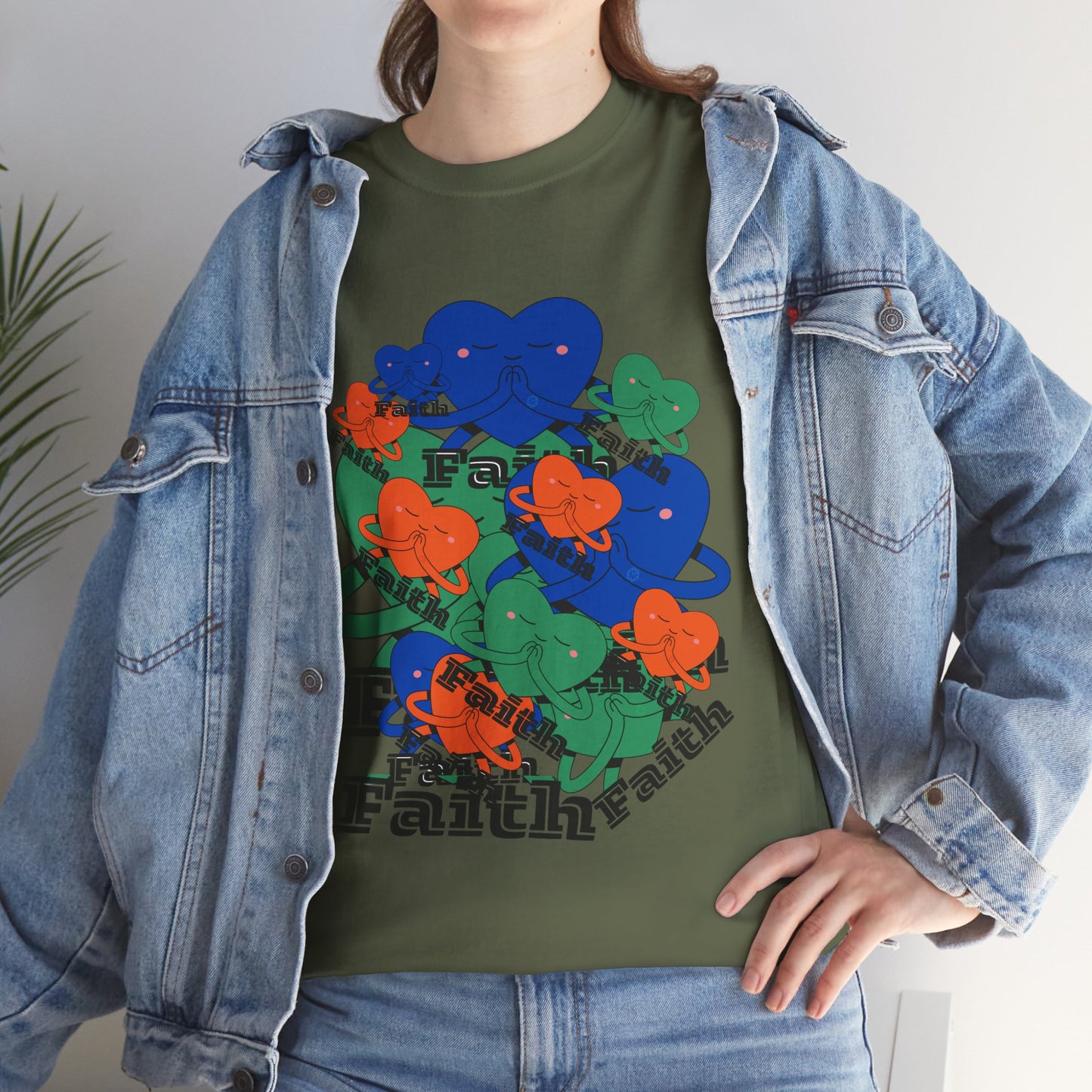 Unisex Heavy Cotton Tee - United in Faith