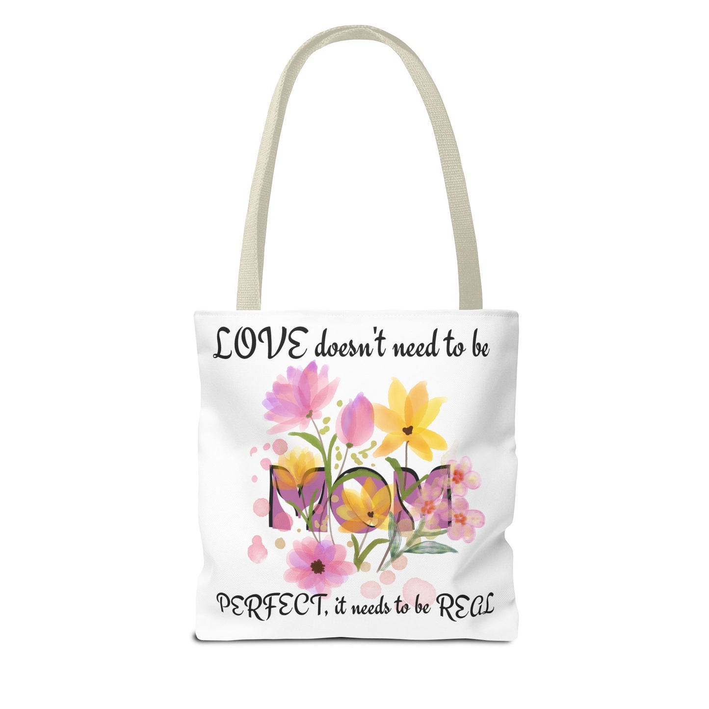 Love Is Real Inspirational Carryall Tote Bag