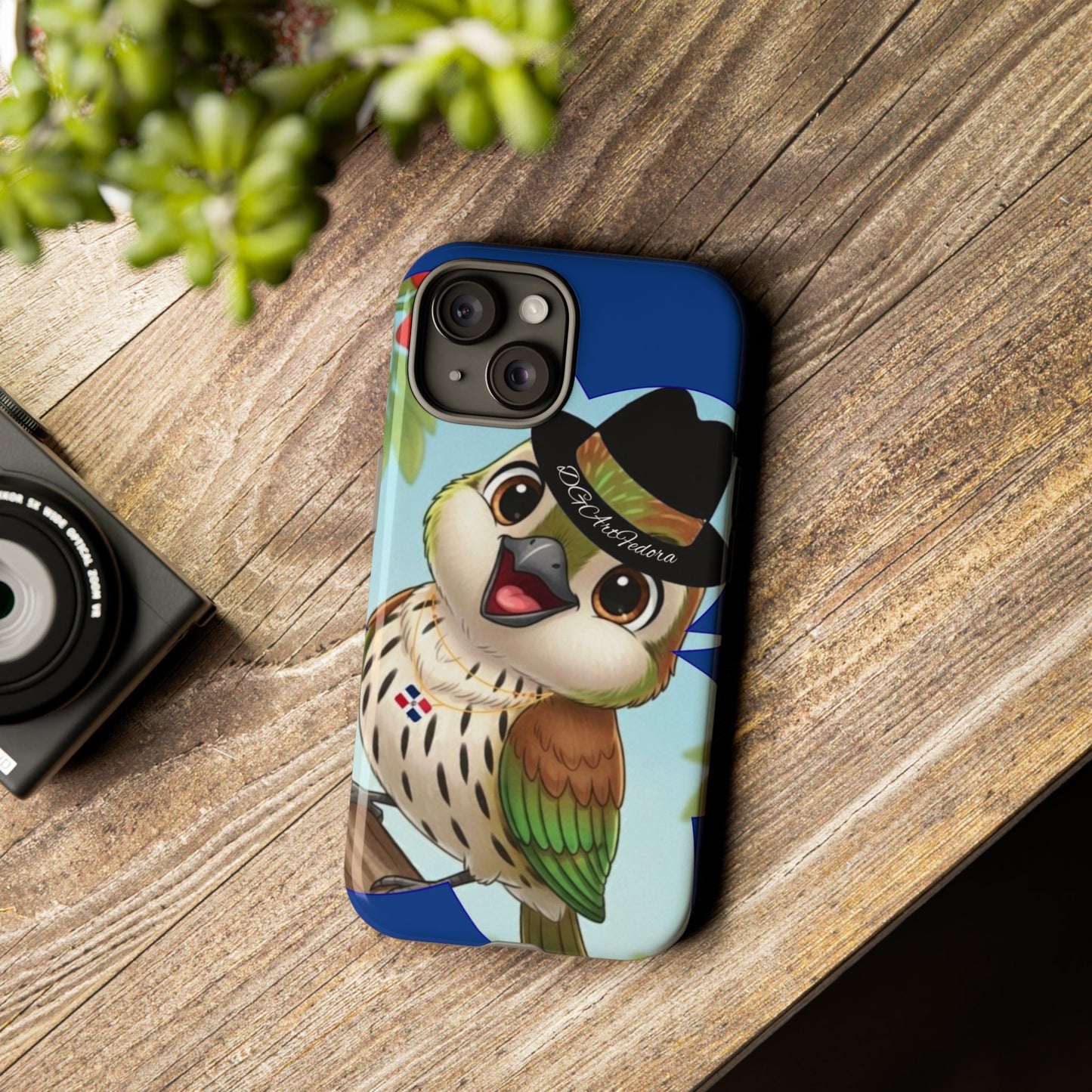 Tough Phone Case -  - Matte & Glossy Options - Cigüita Design Blue