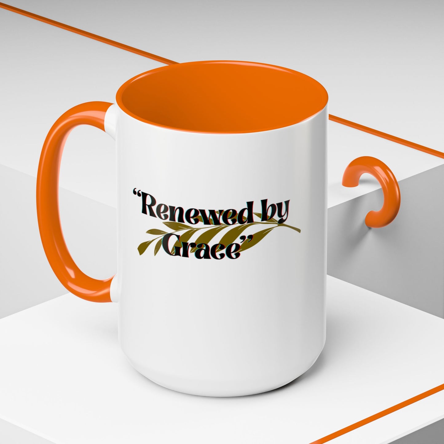 Accent Coffee Mug - Renewed by Grace