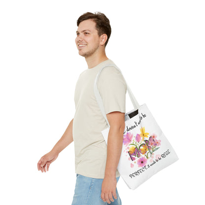 Love Is Real Inspirational Carryall Tote Bag