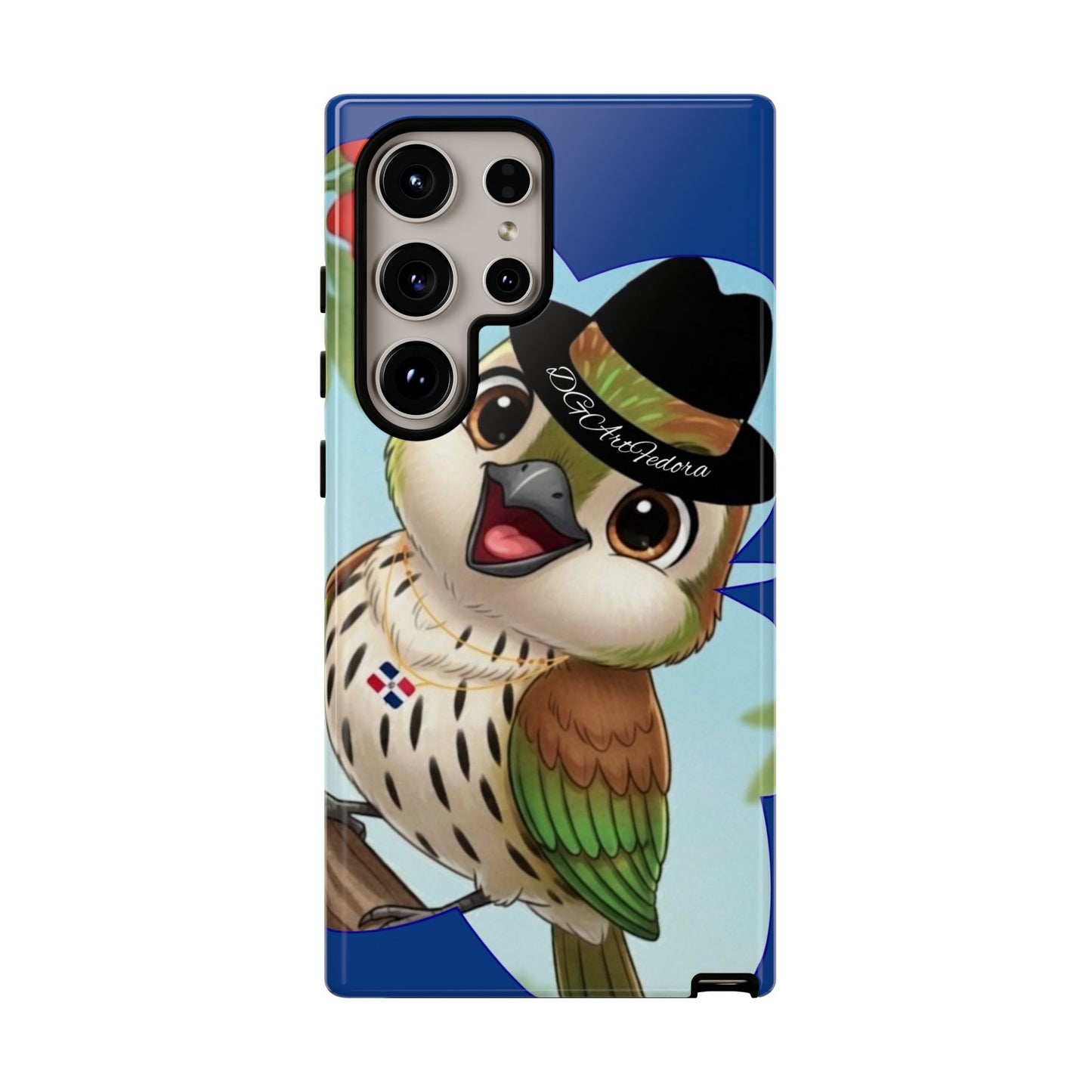 Tough Phone Case -  - Matte & Glossy Options - Cigüita Design Blue