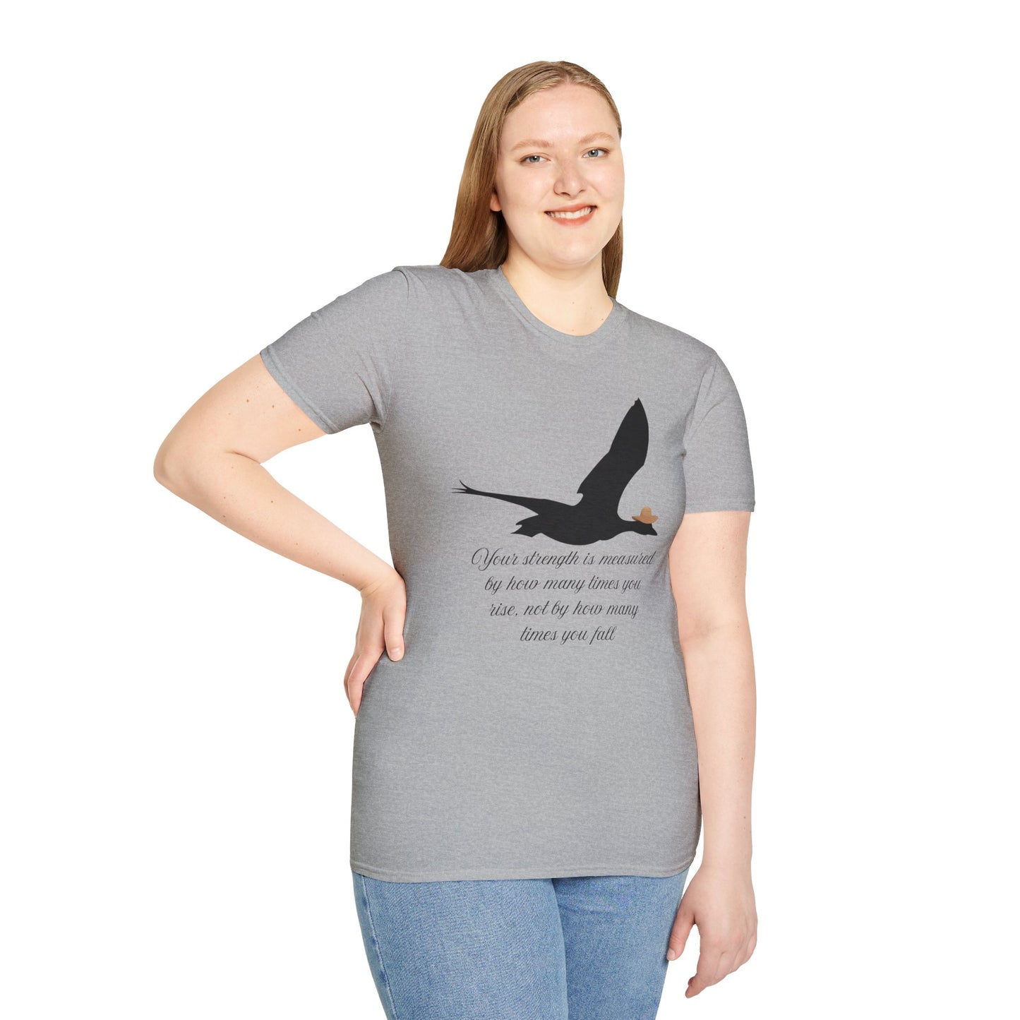 Unisex Softstyle T-Shirt Your Strength is Measured...