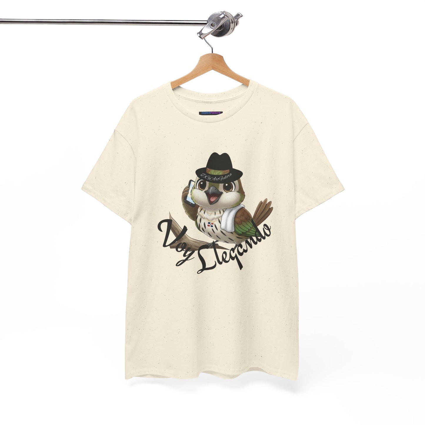 Unisex Heavy Cotton Tee - Voy Llegando