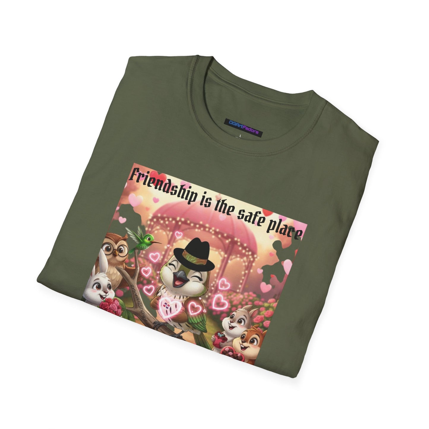 Unisex Ultra-Soft T-Shirt Cigüita & Friends Friendship