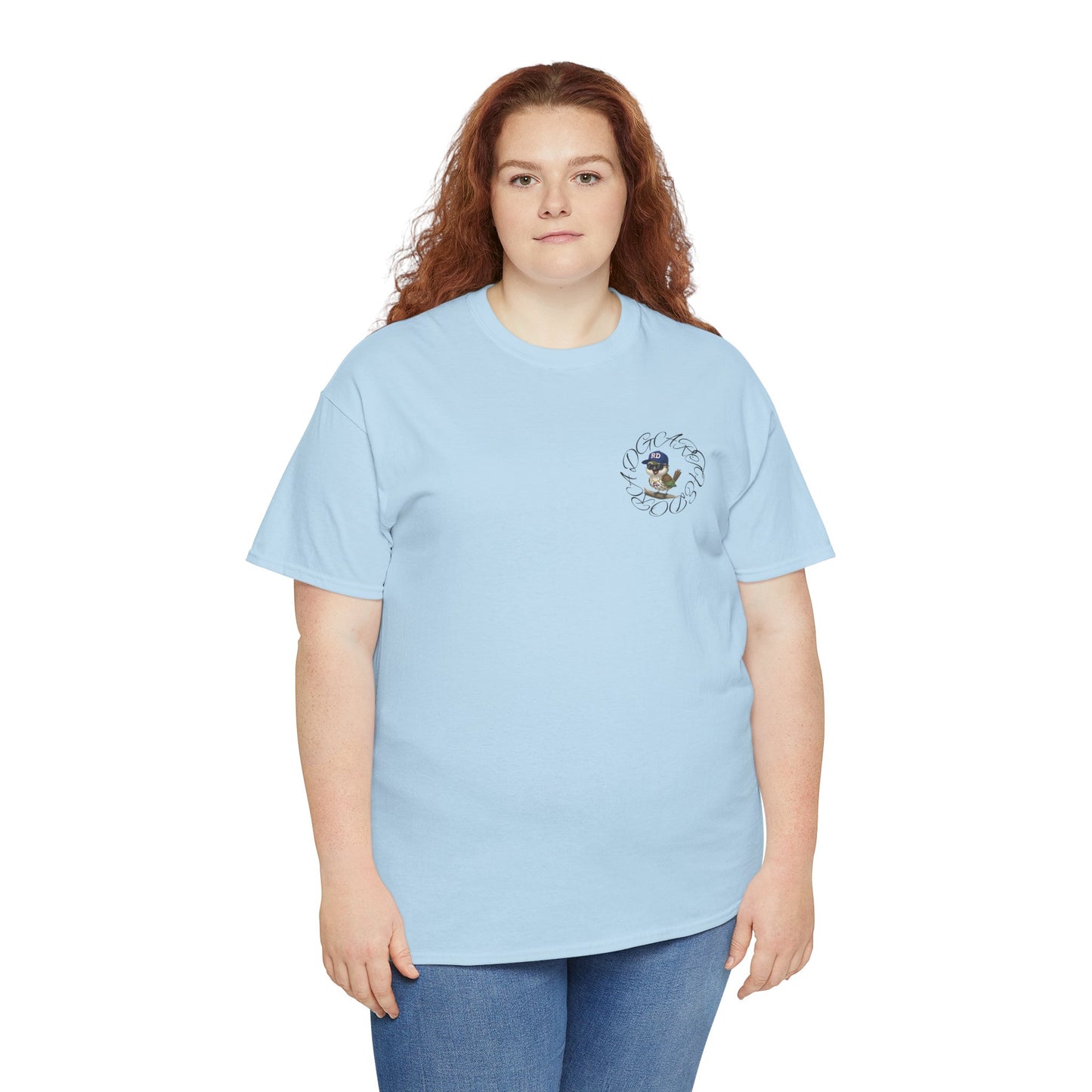 Unisex Heavy Cotton Tee - Cigüita y su Flow Dominicano - Front and Back