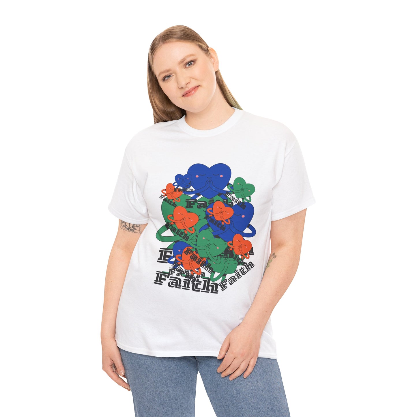 Unisex Heavy Cotton Tee - United in Faith