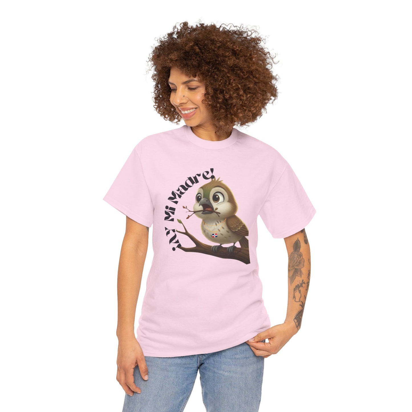 Unisex Heavy Cotton Tee - Ay Mi Madre