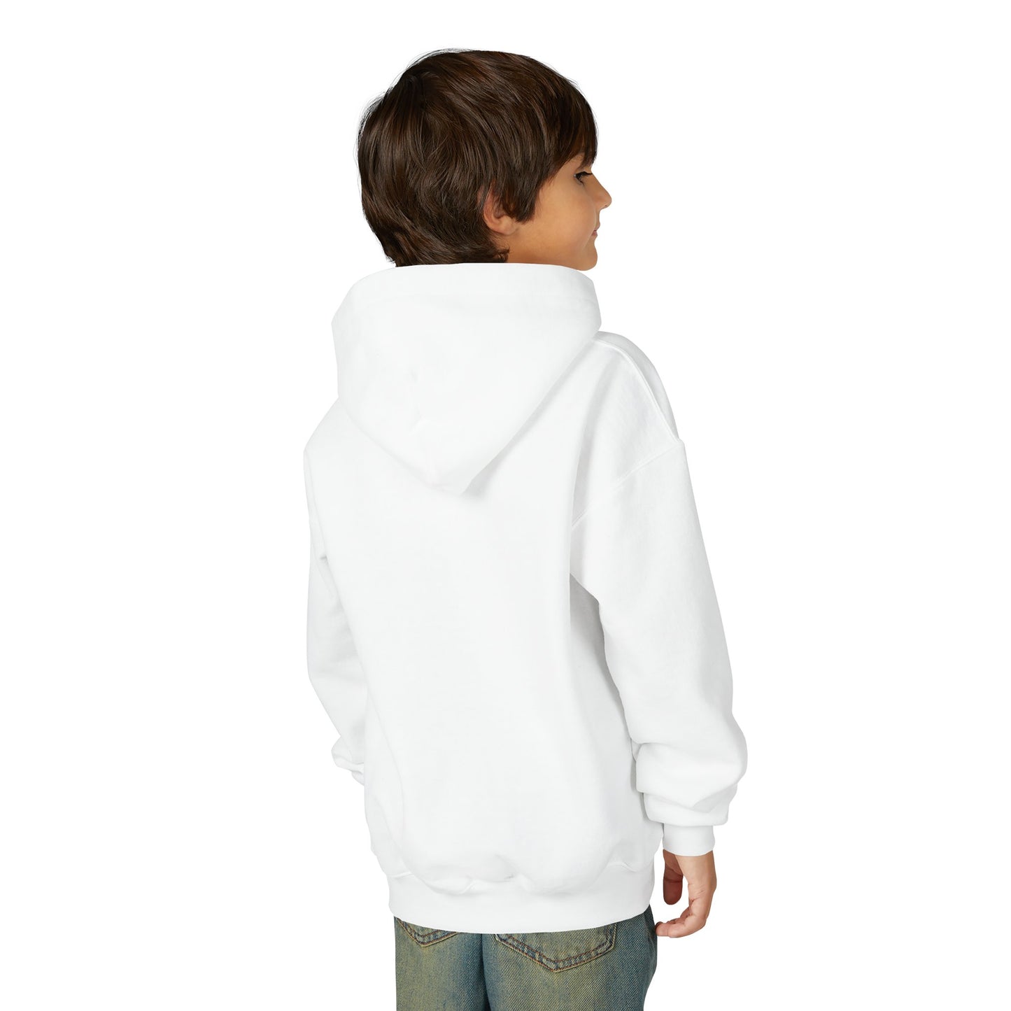 Youth Heavy Blend Hooded Sweatshirt Cigüita the Palmchat