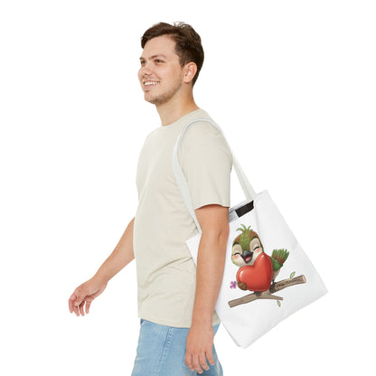 Tote Bag (AOP) - Ciguita Hugging Heart