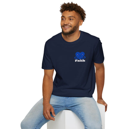 Unisex Softstyle T-Shirt - Heart, Prayer, Faith