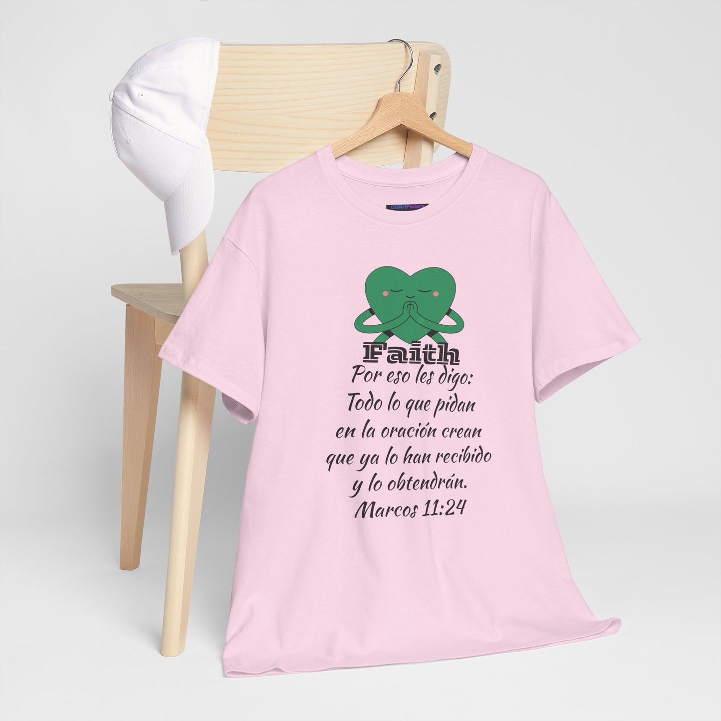 Unisex Heavy Cotton Tee - Fe Marcos 11:24