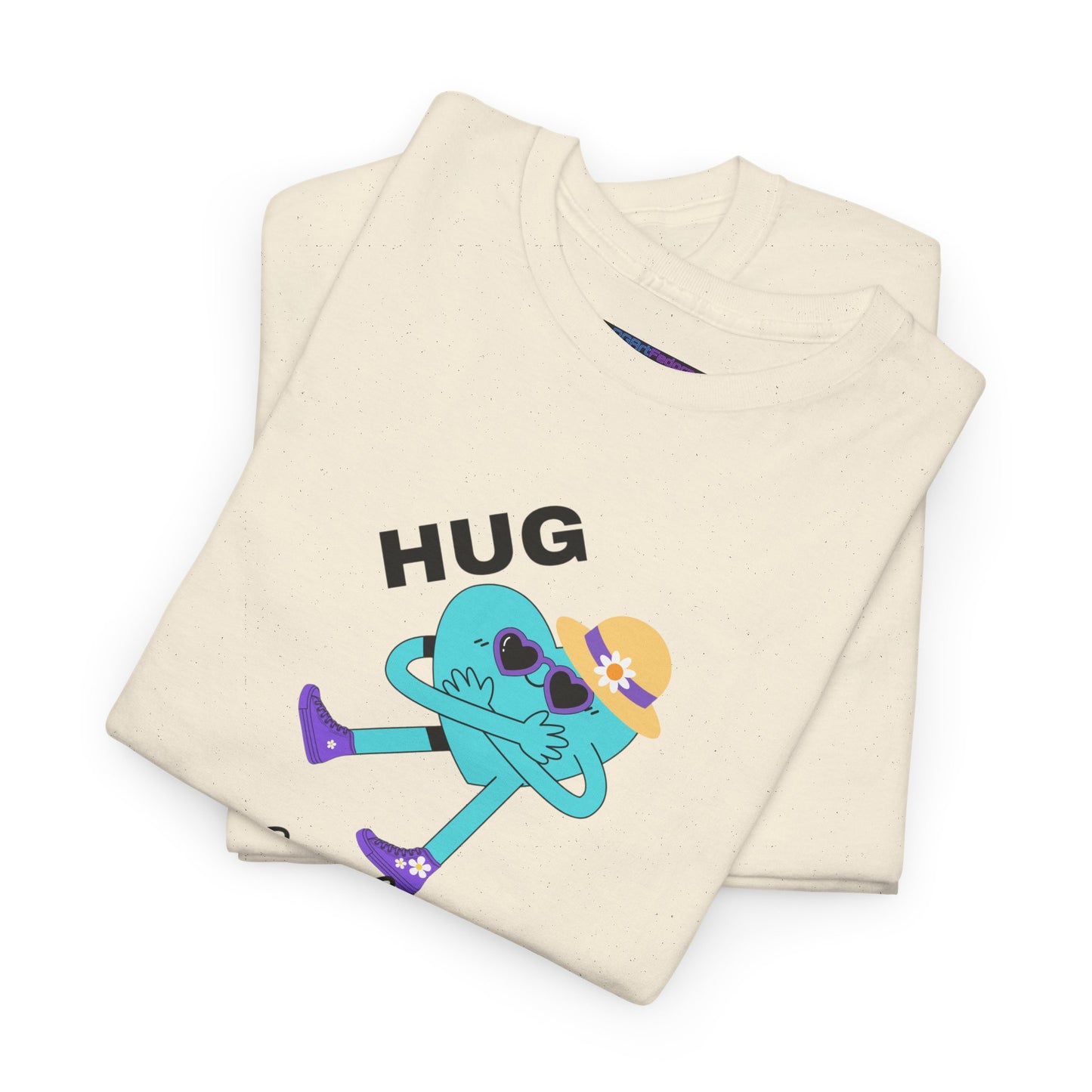 Unisex Heavy Cotton Tee HUG ME GIRL